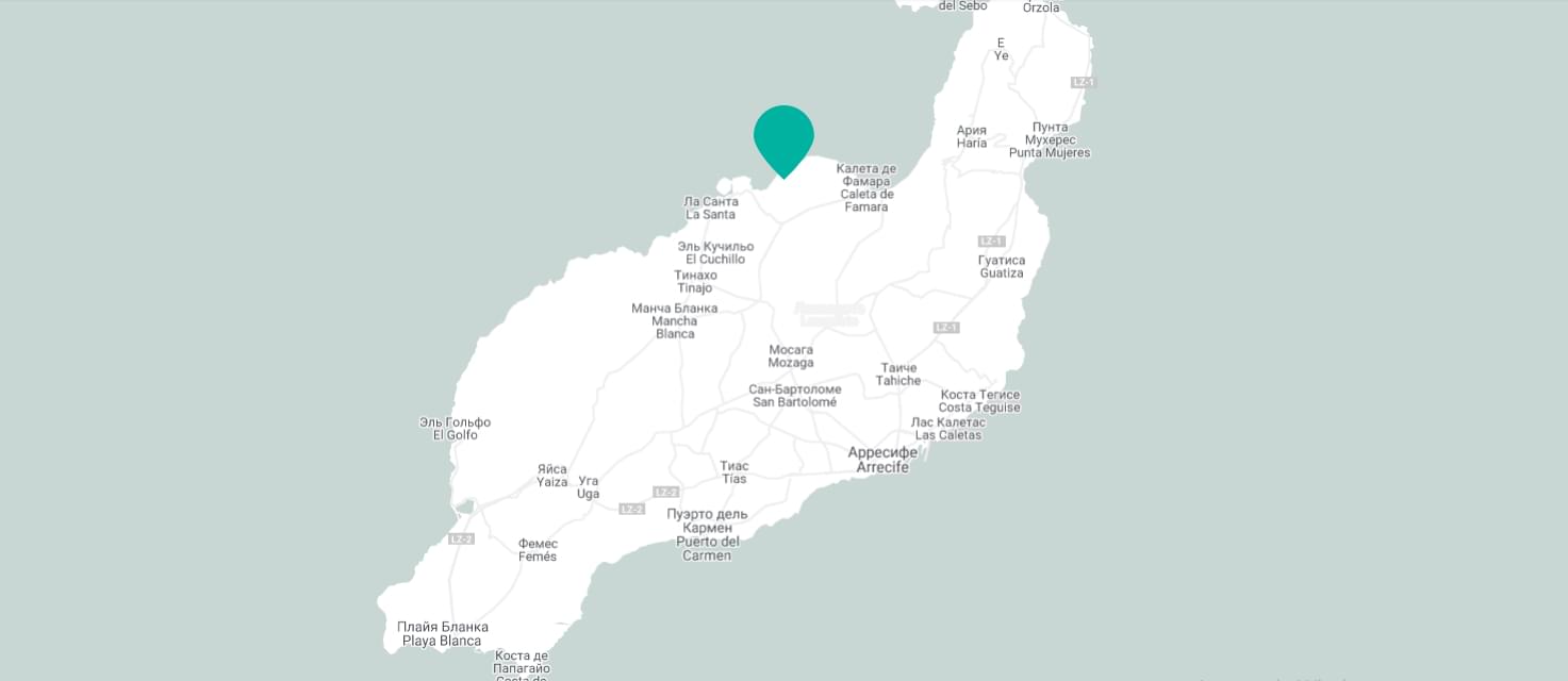 Карта Испанский остров